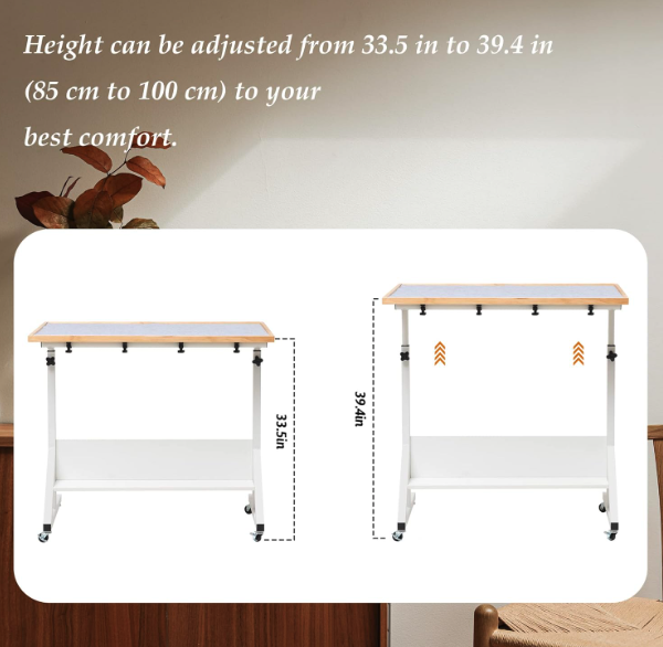 Tektalk Jigsaw Puzzle Table - Adjustable Height